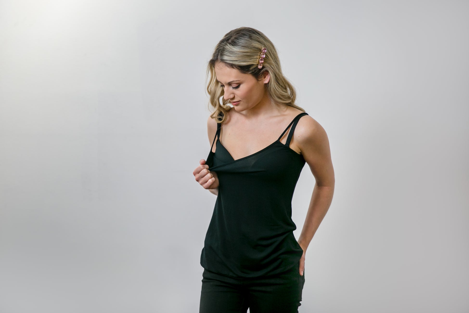 Nursing Camisole - Black