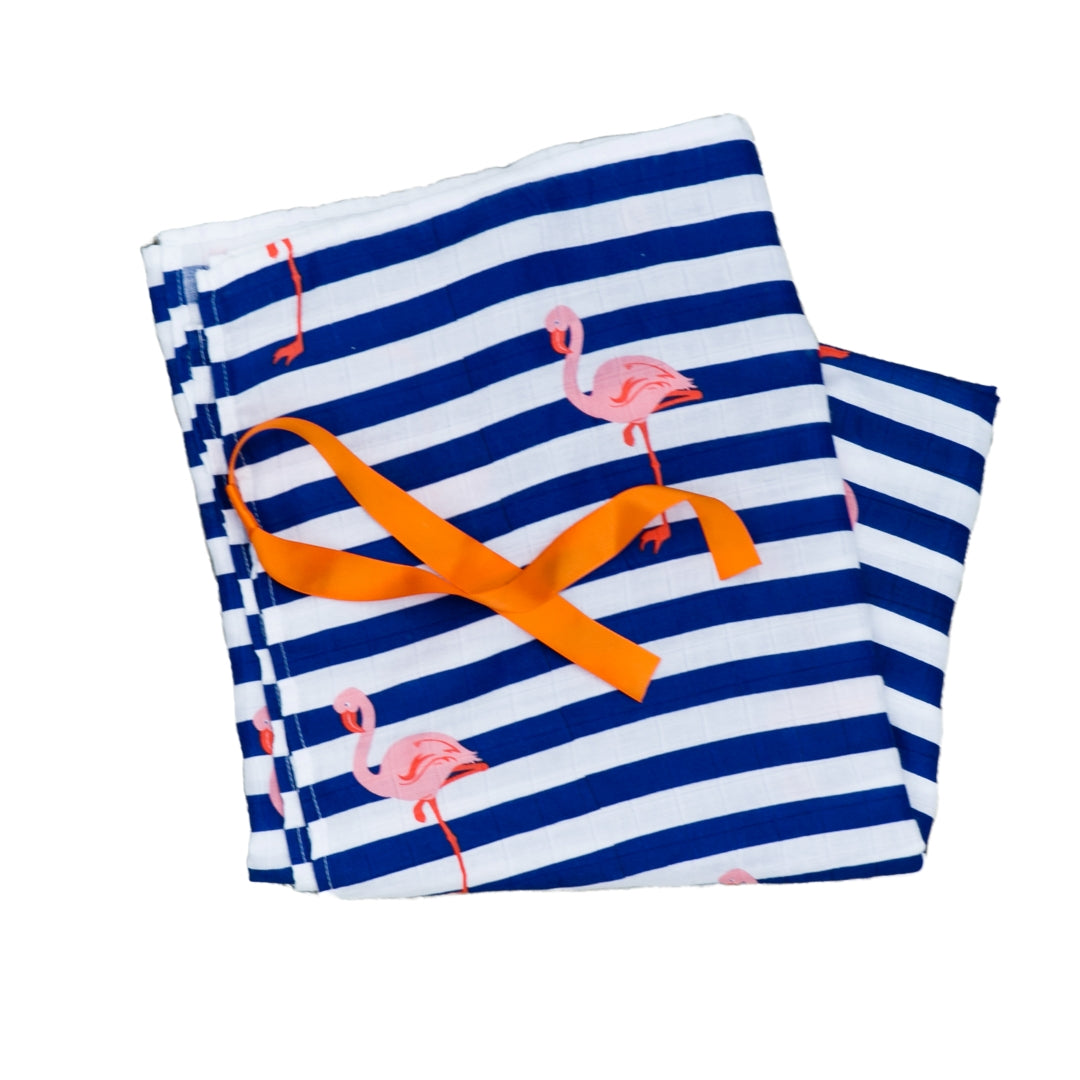XL Flamingo Muslin
