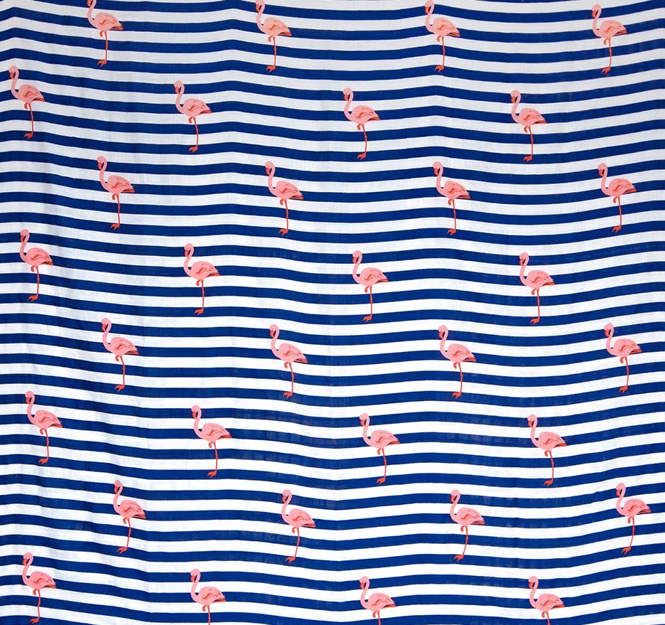 XL Flamingo Muslin