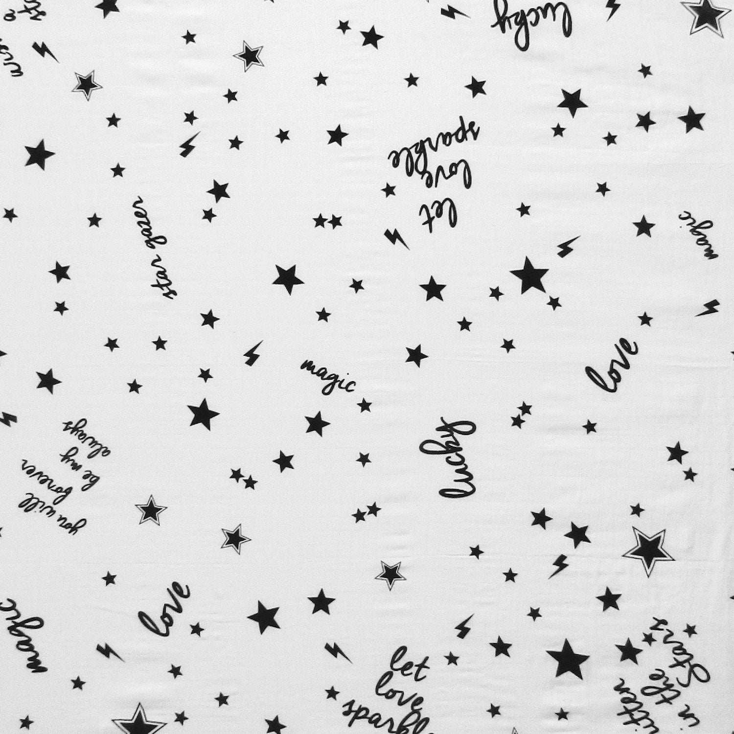 Organic XL Lucky Stars Muslin