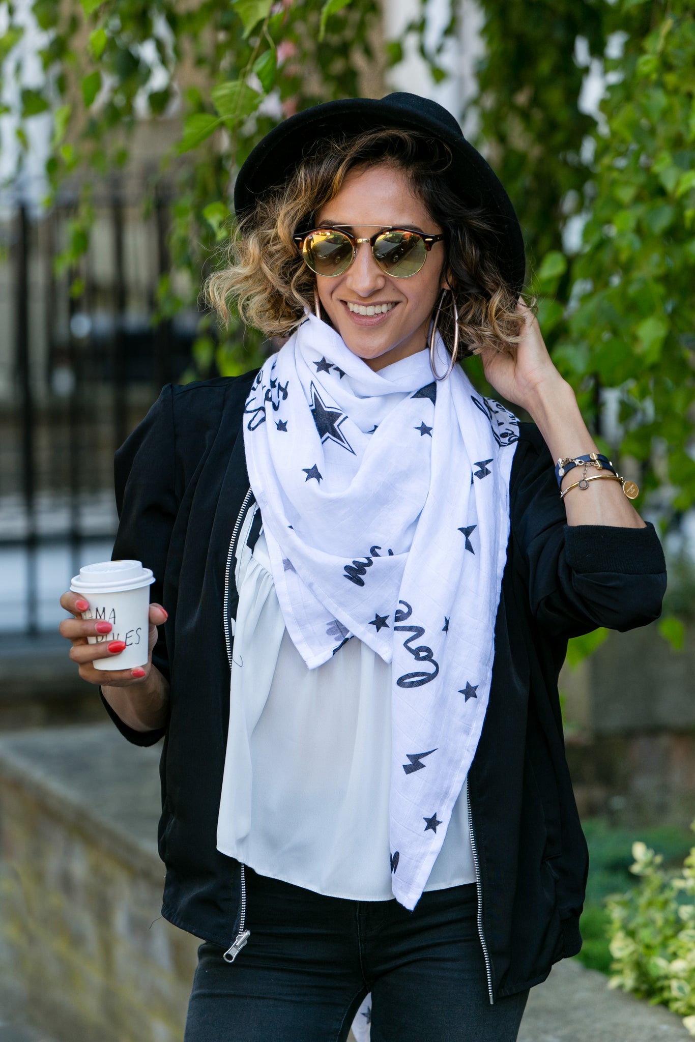 Organic XL Lucky Stars Muslin