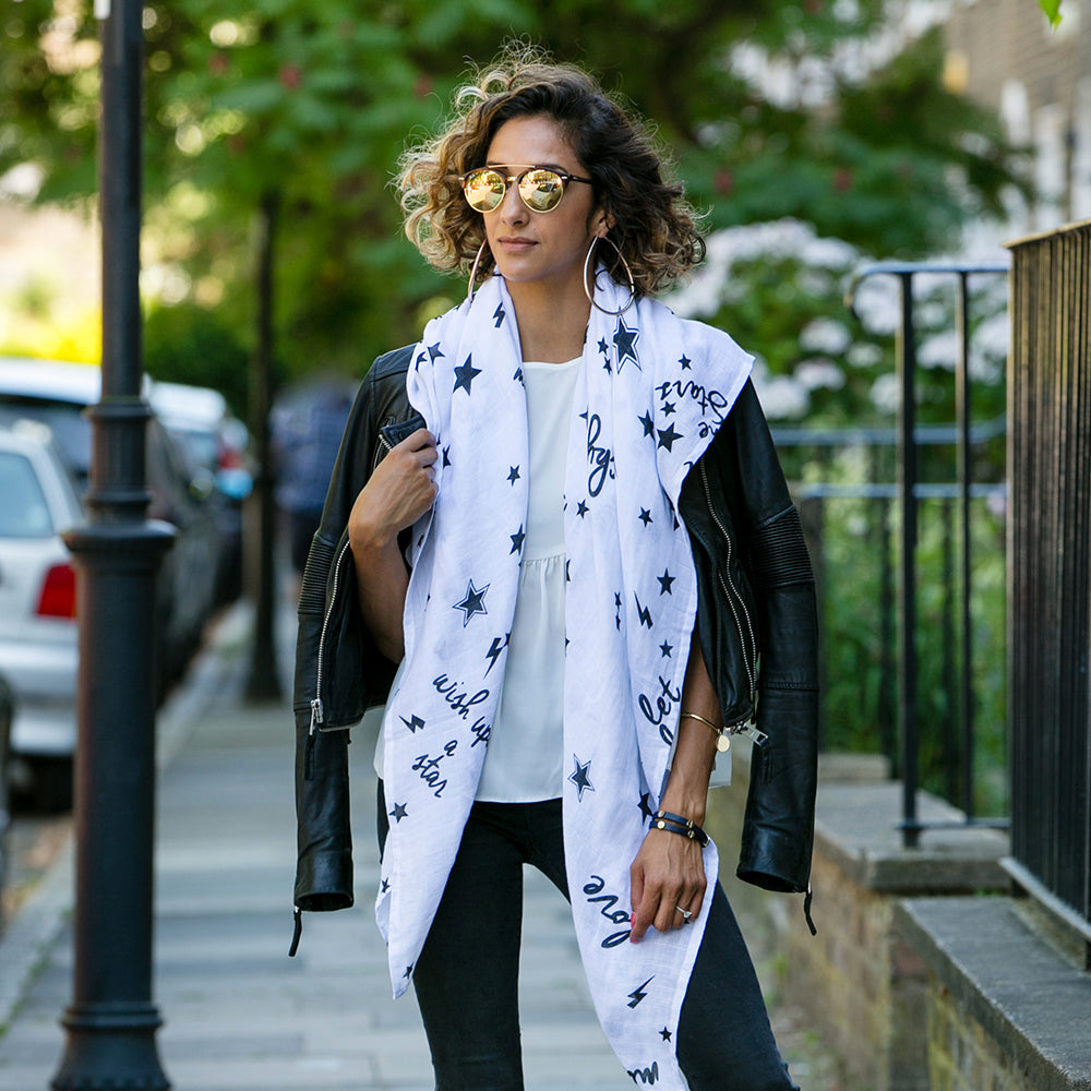 Organic XL Lucky Stars Muslin